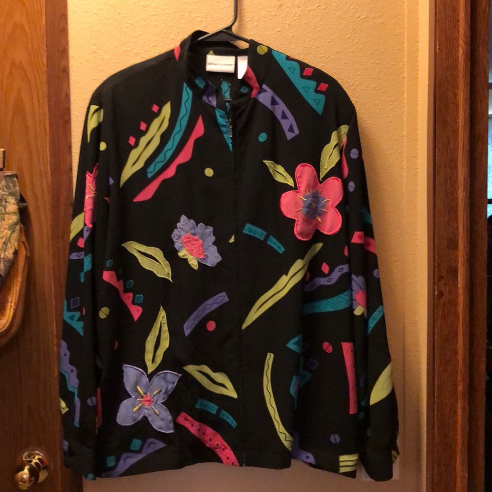 Alfred Dunner Light ZIP Up Jacket